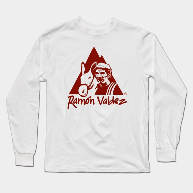 Juan Ramon Valdez Don Ramón Chavo del 8 Chapulin Colorado Long Sleeve T-Shirt by Juandamurai